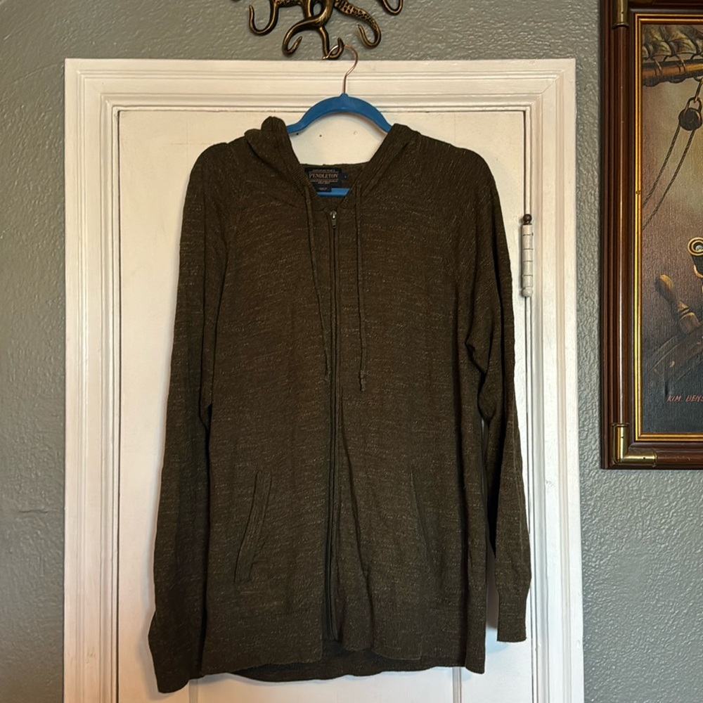 Full Zip Hoodie Cotton Pendleton